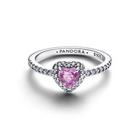 Anello Pandora Donna Classic Stone in Argento Cubic Zirconia 198421C12-52 - 198421C12-52